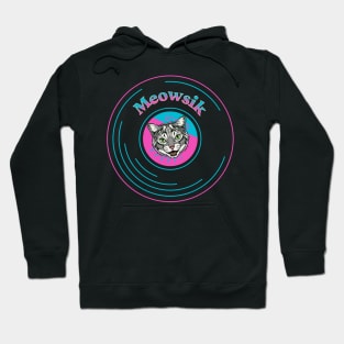 Retro Meowsik-Cat and Music lovers- Hoodie